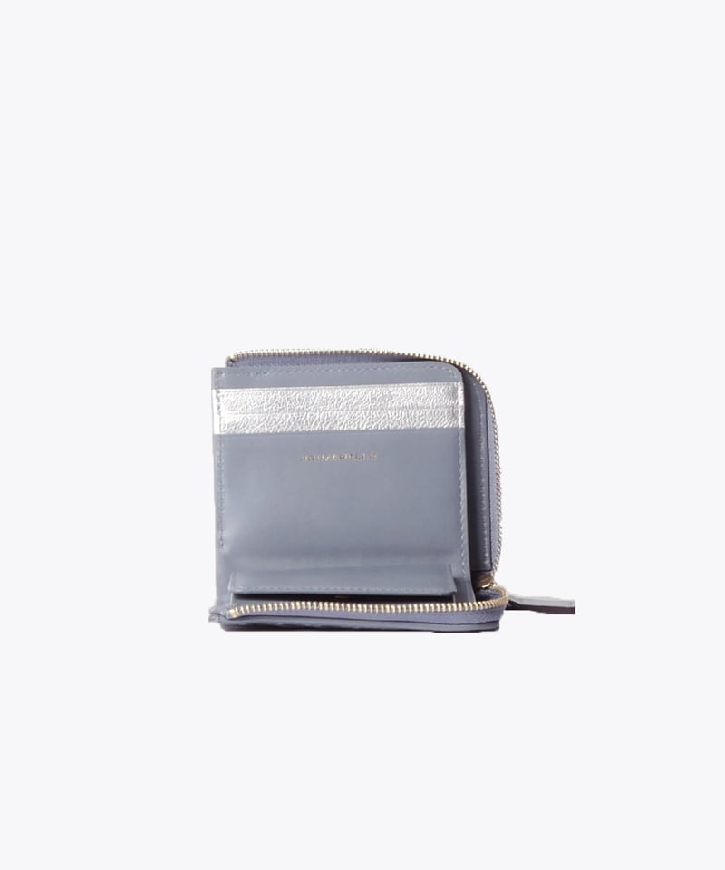 Lamb Leather L-shaped Zipper Mini Wallet【322853