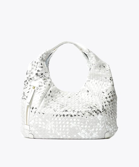 Lamb Leather Mesh Hobo【322822】日本製