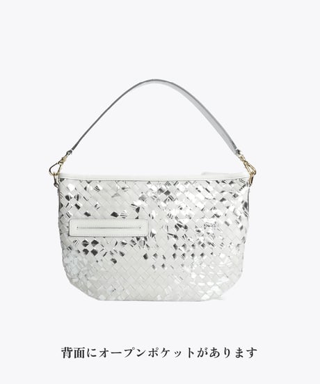 Lamb Leather 2way shoulder bag【322851】日本製