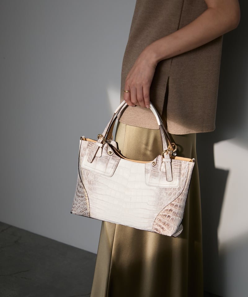 Crocodile 2way Tote Bag 【322270】日本製 A4 | PRIMAP