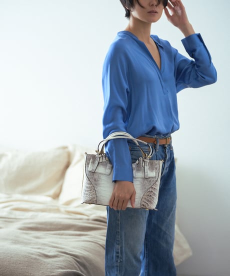 Crocodile 2way Tote Bag　【322270】日本製 A4