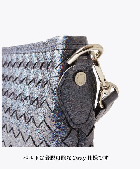 Aurora Foil Mesh 2way shoulder bag【322855】日本製