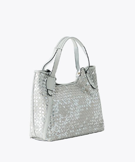 Lamb Leather Mesh Tote Bag（L）【031198】日本製 A4
