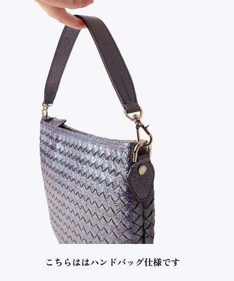 Aurora Foil Mesh 2way shoulder bag【322855】日本製
