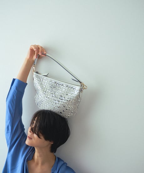 Lamb Leather 2way shoulder bag【322851】日本製