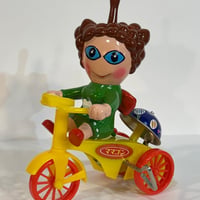 レトロゼンマイ三輪車ママゴン80体限定 Retro windup tricycle Mamagon 80pcs EX
