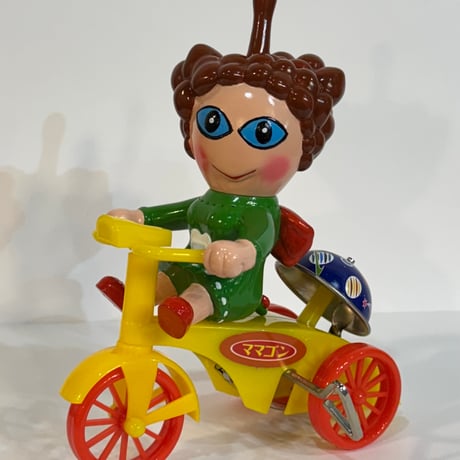 レトロゼンマイ三輪車ママゴン80体限定 Retro windup tricycle Mamagon 80pcs EX