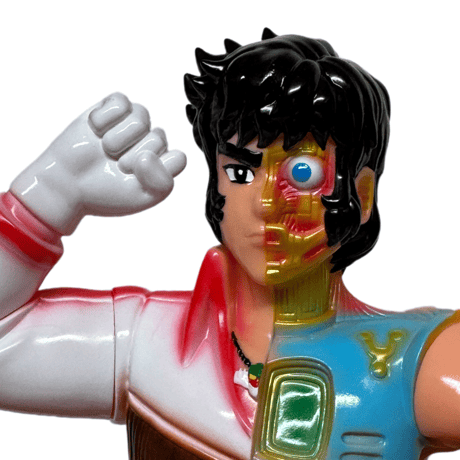 特大ソフビ鋼鉄ジーグ司馬宙解剖図 40cm vinyl figure Jeeg Hiyoshi Anatomy