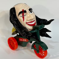 レトロ妖怪ゼンマイ三輪車大首石松15体限定 Retro windup tricycle Ookubiishimatsu 15pcs EX