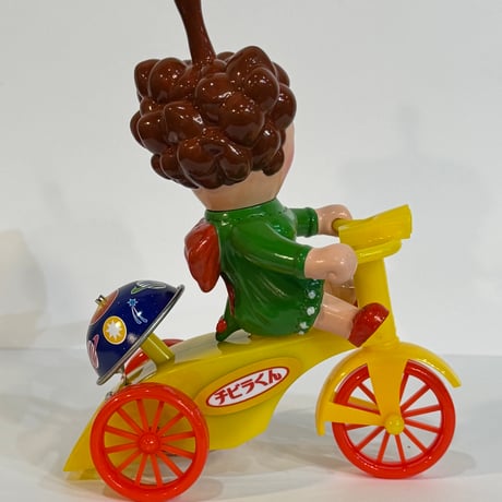 レトロゼンマイ三輪車ママゴン80体限定 Retro windup tricycle Mamagon 80pcs EX