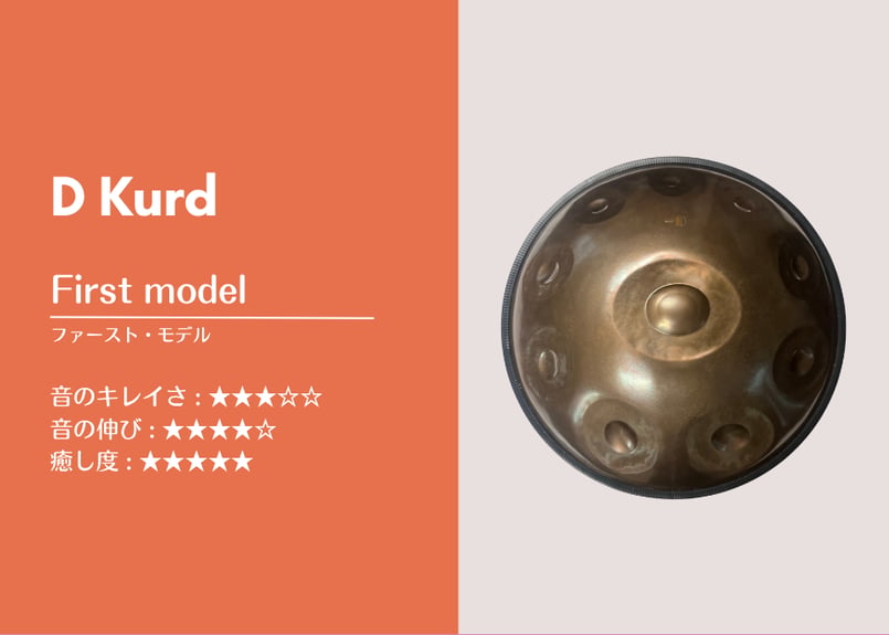 D Kurd 10 (カード) - FIRST MODEL | Selected HandPan