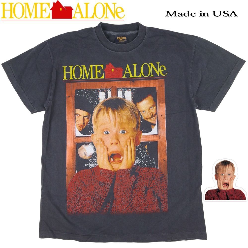 良品　USA製　90s ホームアローン　ヴィンテージTシャツ　映画　Hanes fit=scale-down,w=1200