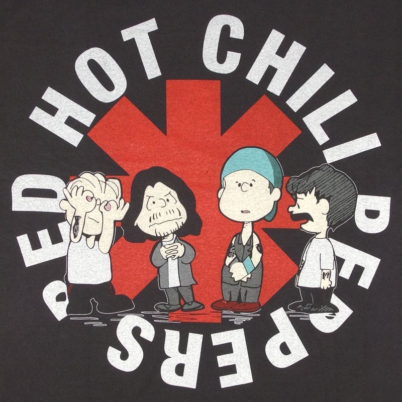 RED HOT CHILIPEPPERS レッドホットチリペッパーズ Tシャツ チャコール