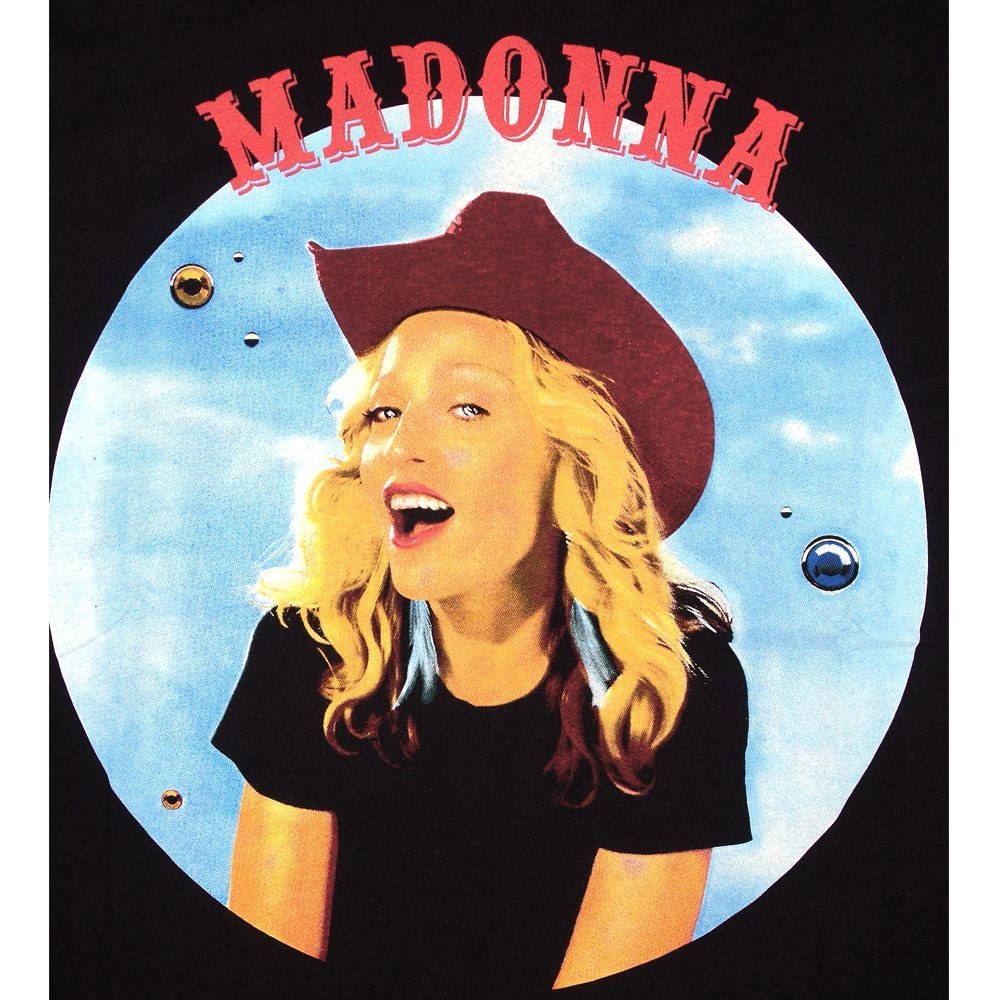 MADONNA マドンナ Tシャツ GILDAN製 ブラック Lサイズ バンドT MUSIC