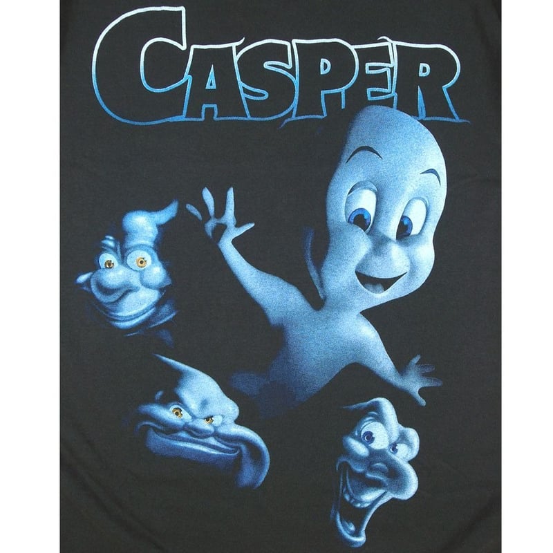 CASPER キャスパー Tシャツ チャコール Lサイズ アニメ お化け