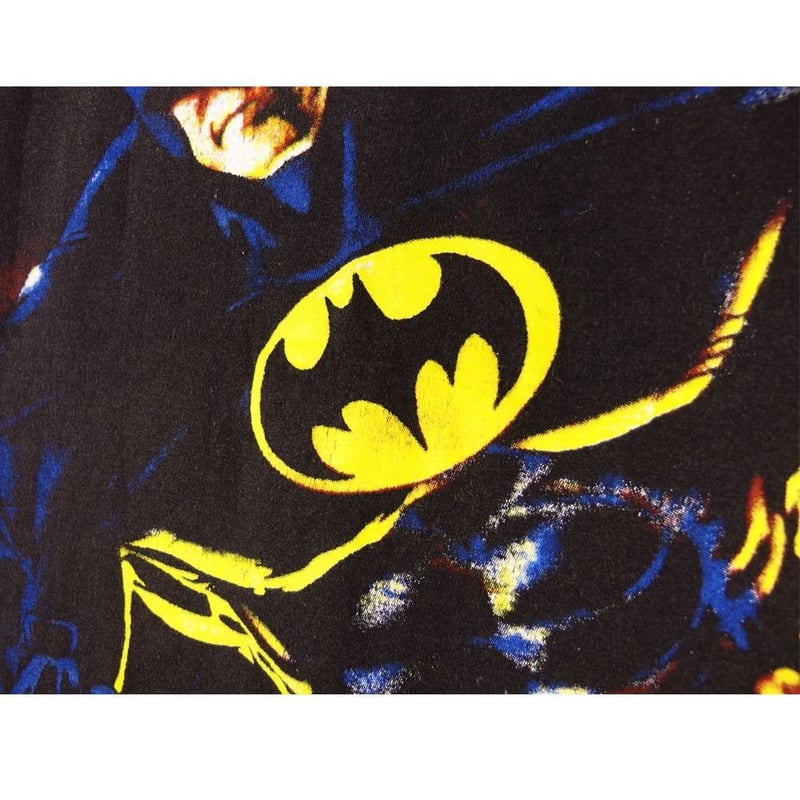 BATMAN バットマン Tシャツ DCコミックス ブラック Lサイズ アメコミ