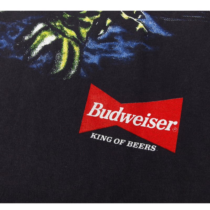 Budweiser バドワイザー Tシャツ ブラック Lサイズ 半袖 アメリカ