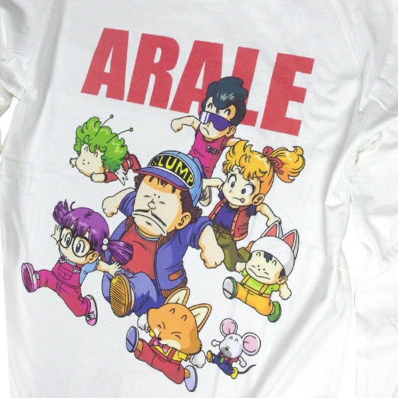 ドクタースランプ アラレちゃん ロンT メンズ Tシャツ