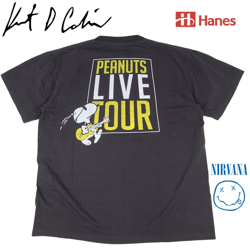 KURT COBAIN NIRVANA ニルヴァーナ カートコバーン Tシャツ Hanes製