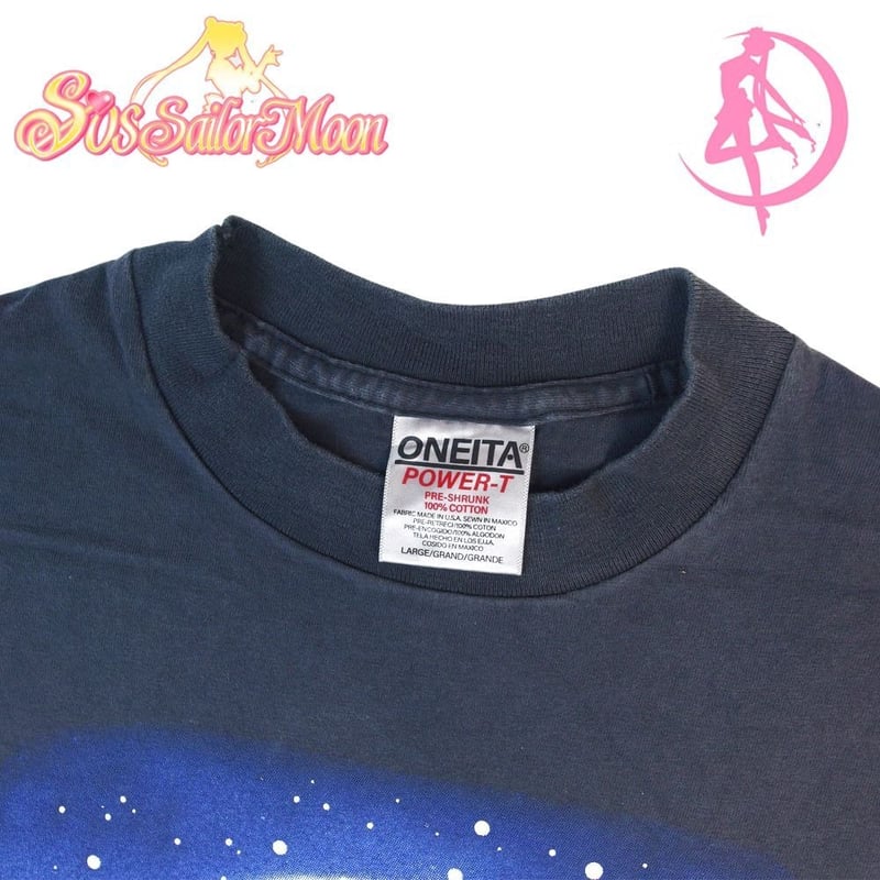 美少女戦士 セーラームーン Tシャツ SAILOR MOON アニメ ブラック 半袖