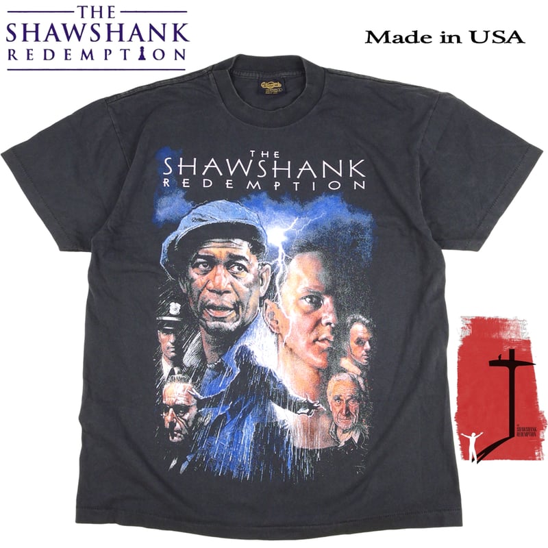 ショーシャンク の空に Shawshank Redemption Tシャツ 映画T 半袖 ブラ