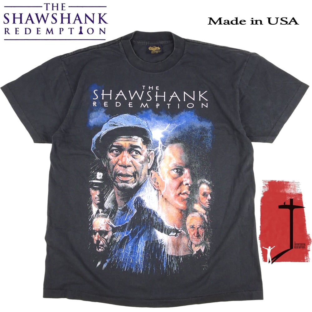 ショーシャンク の空に Shawshank Redemption Tシャツ 映画T 半袖 ブラ