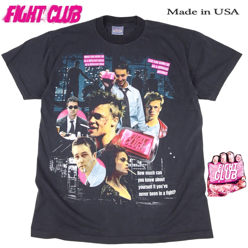 FIGHT CLUB Tシャツ ファイトクラブ 半袖 1999 アメリカ ブラット