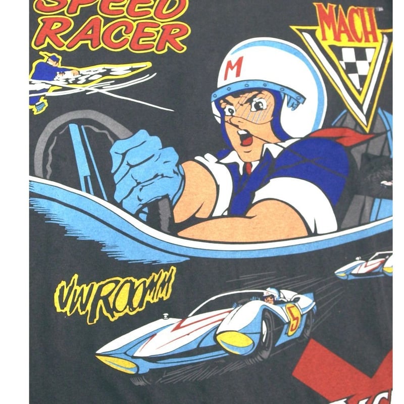 SPEED RACER スピードレーサー Tシャツ マッハGOGO 1967 チャコール Lサ