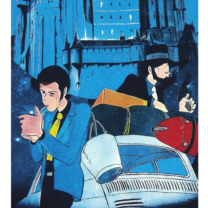 Lupin the 3rd ルパン三世 Tシャツ ブラック Lサイズ 半袖 アメコミ