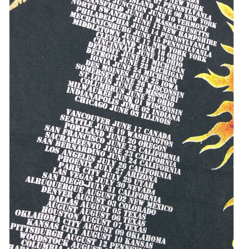 METALLICA メタリカ Tシャツ ブラック Lサイズ ヘヴィメタ USA製 94