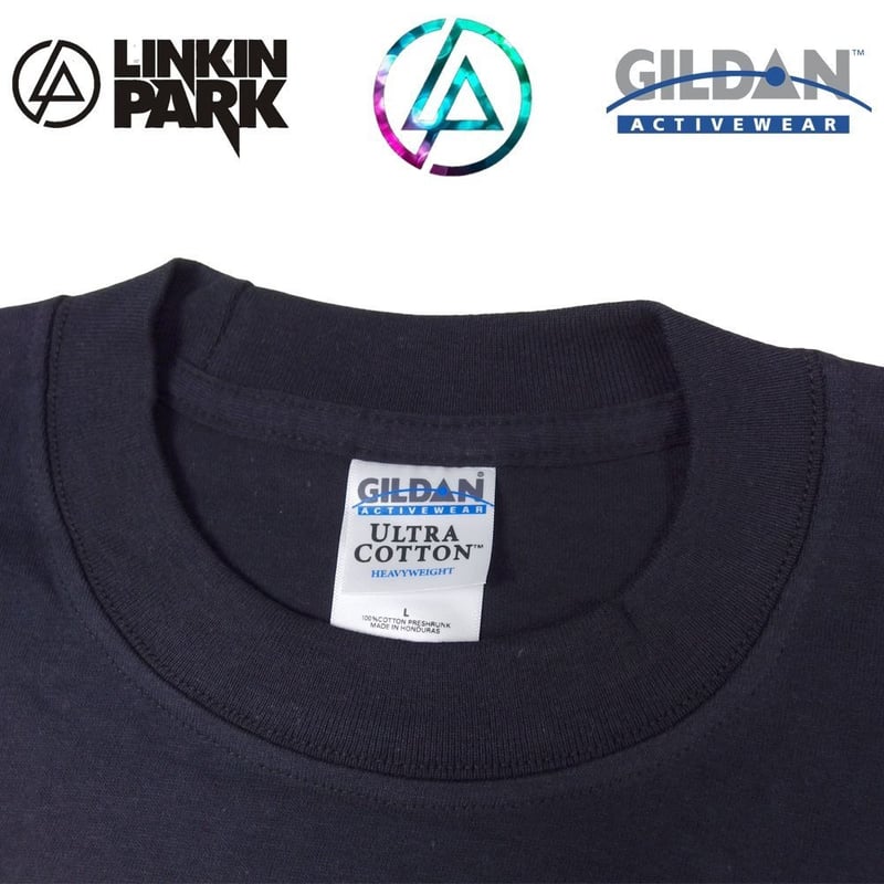 LINKIN PARK リンキンパーク Tシャツ GILDAN製 ブラック Lサイズ