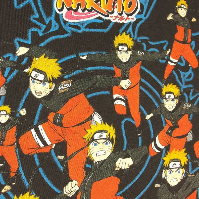 NARUTO Tシャツ ナルト アニメ チャコール Lサイズ アニメ メンズ