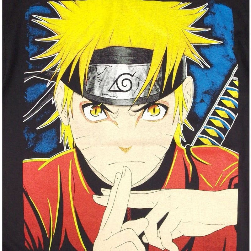 NARUTO Tシャツ ナルト アニメ ブラック Lサイズ USA メンズ NARUTO Tシャツ ナルト アニメ ブラック Lサイズ USA メンズ