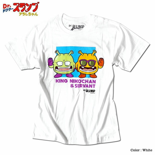 ニコチャン大王 Tシャツ ドクタースランプ アラレちゃん 半袖 メンズ