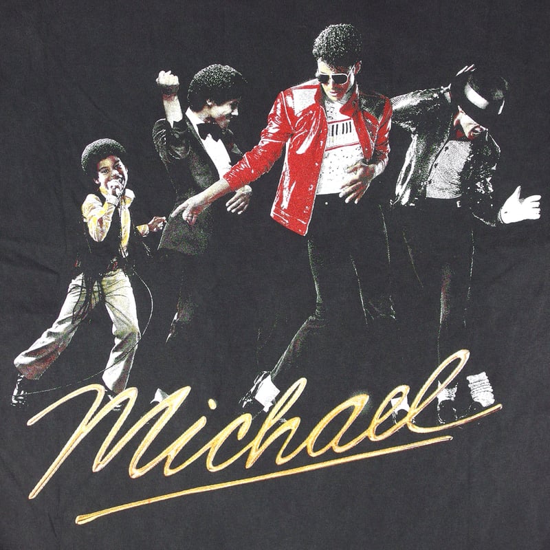 JAAFAR JACKSON Michael Jackson USA製Tシャツ MICHAEL JACKSON JAAFAR マイケルジャクソン ジャファー Tシャツ US