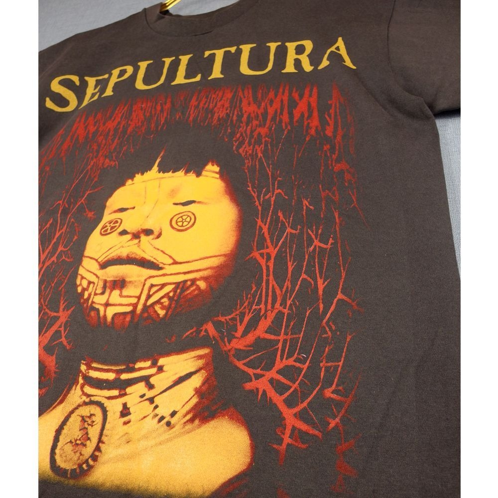 SEPULTURA セパルトゥラ Tシャツ チャコール Lサイズ ヘヴィメタ USA製