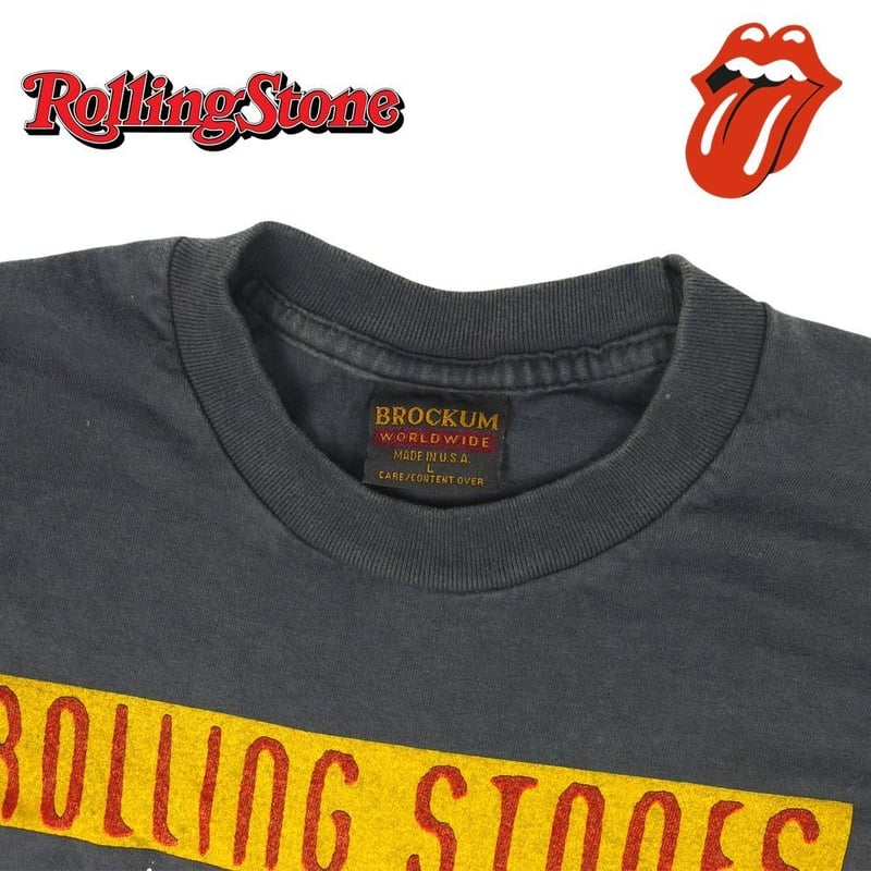 ROLLING STONES ローリングストーンズ Tシャツ ブラック Lサイズ