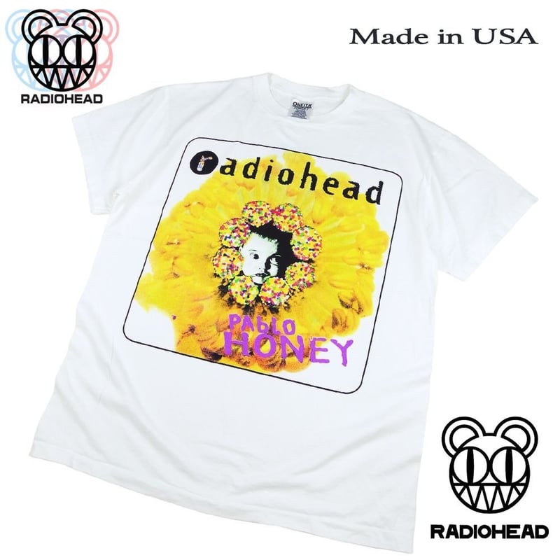radiohead レディオヘッド　Tシャツ PABLO HONEY TOUR Amazon | [HDCSUN] radiohead レディオヘッド pablo honey T