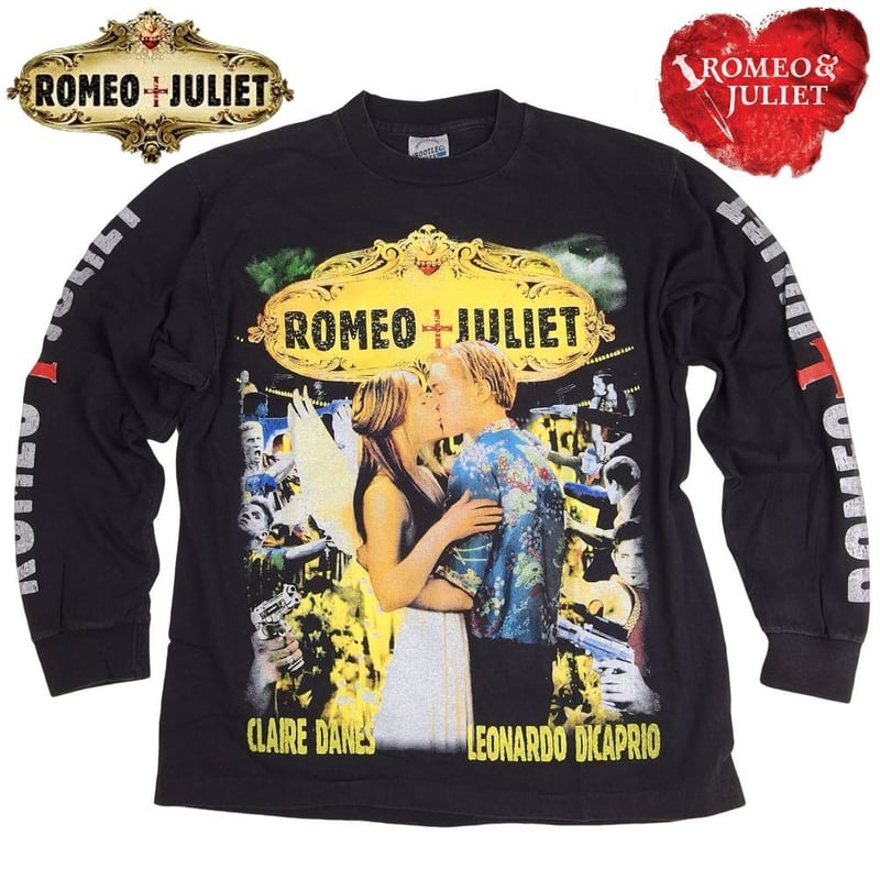 ロミオとジュリエット ロンT 長袖T 映画T ムービーT サイズL 1997年