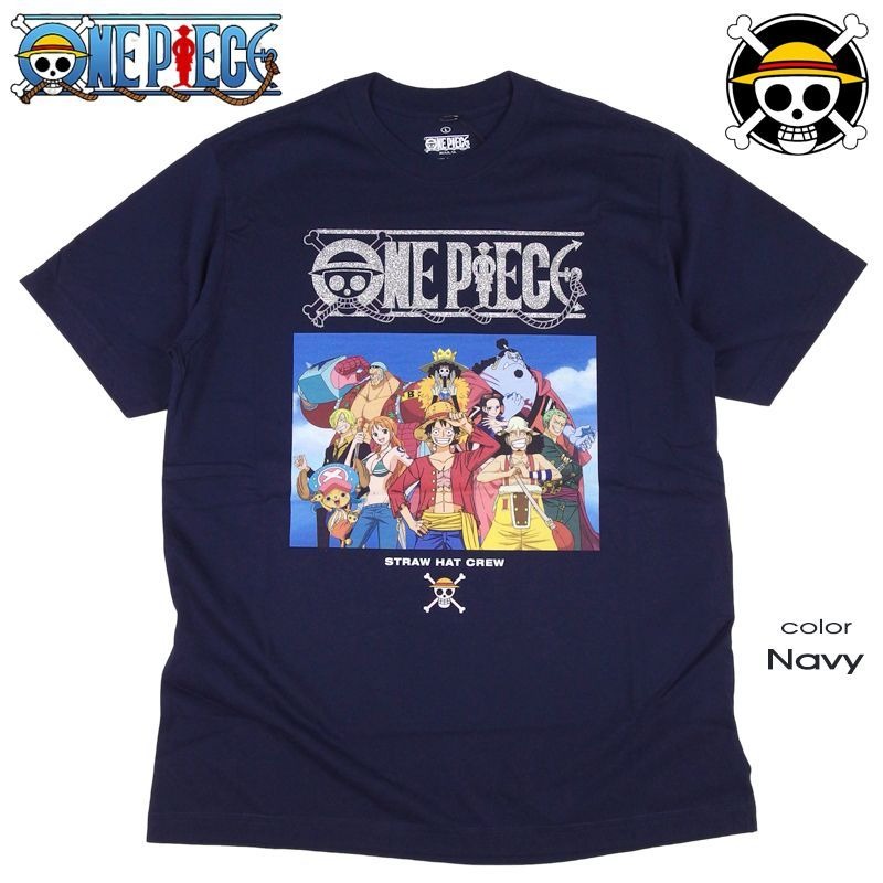 ワンピース アニメ 一番くじ 麦わらの一味 ルフィ ナミ ロビン ゾロ サンジ ONEPIECE ワンピースTシャツ 半袖 ルフィ サンジ ゾロ ナミ