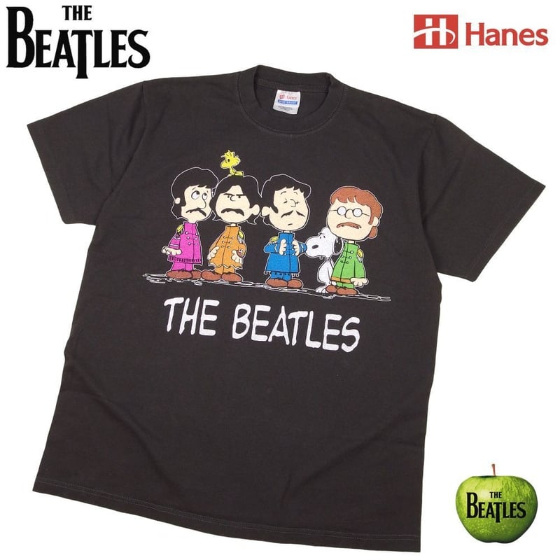 THE BEATLES ザ ビートルズ Tシャツ チャコール バンドT ロックT