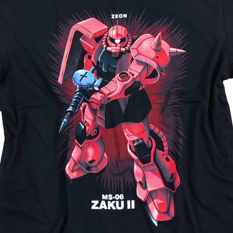 機動戦士ガンダム GUNDAM シャア専用 ザク ガンダム Tシャツ メンズ