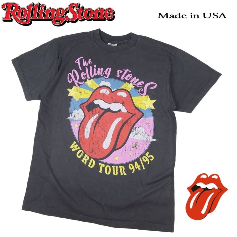 ROLLING STONES ローリングストーンズ Tシャツ ブラック Lサイズ