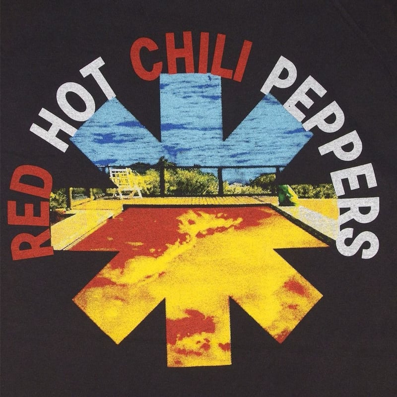 RED HOT CHILIPEPPERS レッドホットチリペッパーズ Tシャツ ブラック レッ