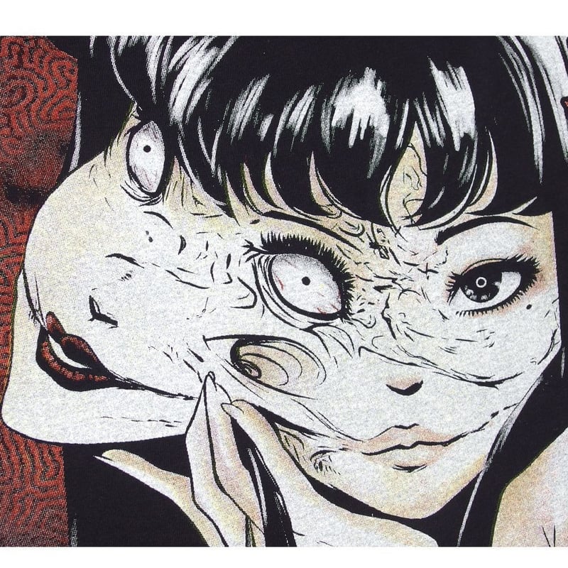 富江 伊藤潤二 コレクション Tシャツ 半袖 JUNJI ITO ブラック Lサイズ