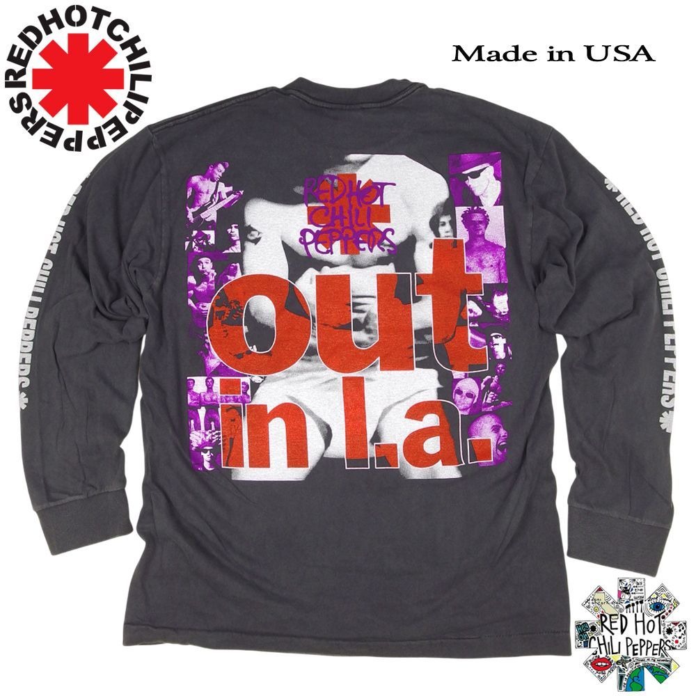 RED HOT CHILIPEPPERS レッドホットチリペッパーズ ロンT 長袖 Tシャツ