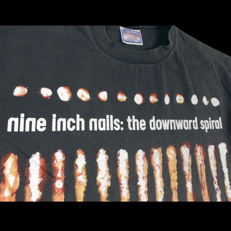 nine inch nails ナインインチネイルズ USA製 ブラック Lサイズ NIN ロ
