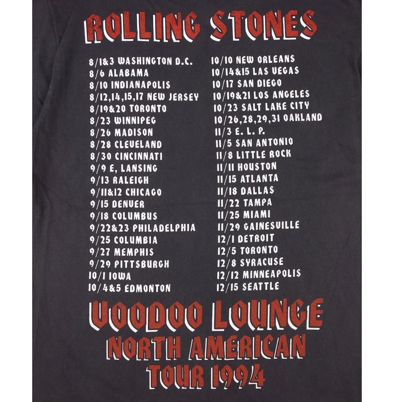 ROLLING STONES ローリングストーンズ Tシャツ ブラック Lサイズ