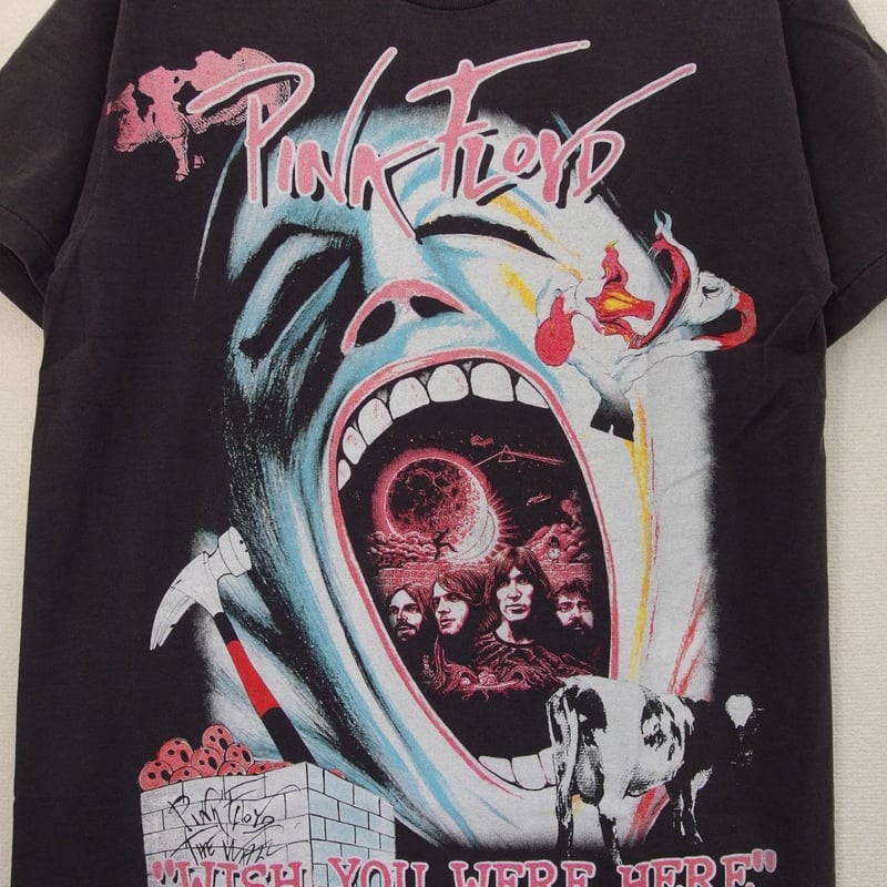 PINK FLOYD ピンクフロイド Tシャツ ブラック Lサイズ WISH YOU WERE