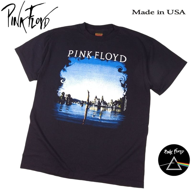 PINK FLOYD ピンクフロイド Tシャツ アメリカ製 ブラック Lサイズ Made